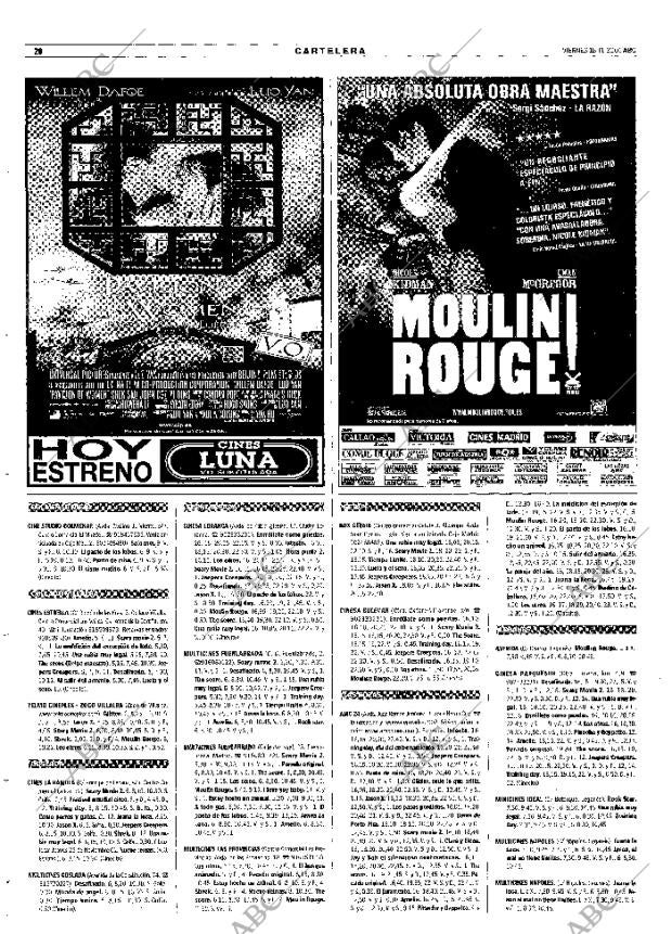 ABC MADRID 16-11-2001 página 108