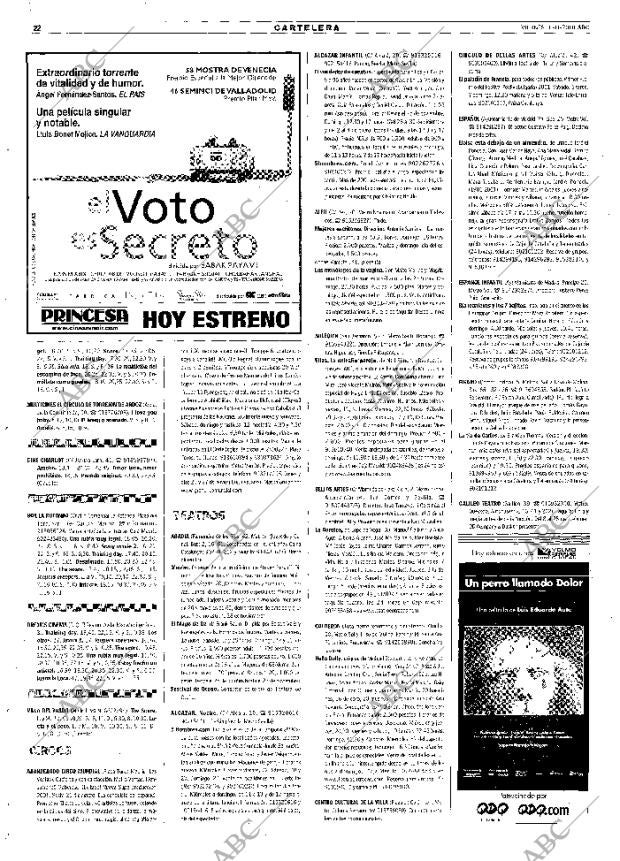 ABC MADRID 16-11-2001 página 110