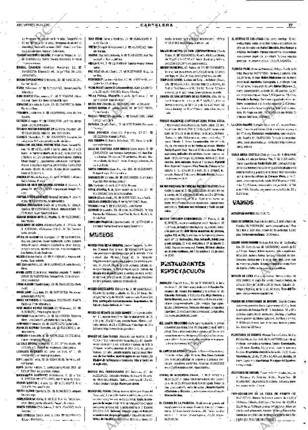 ABC MADRID 16-11-2001 página 115