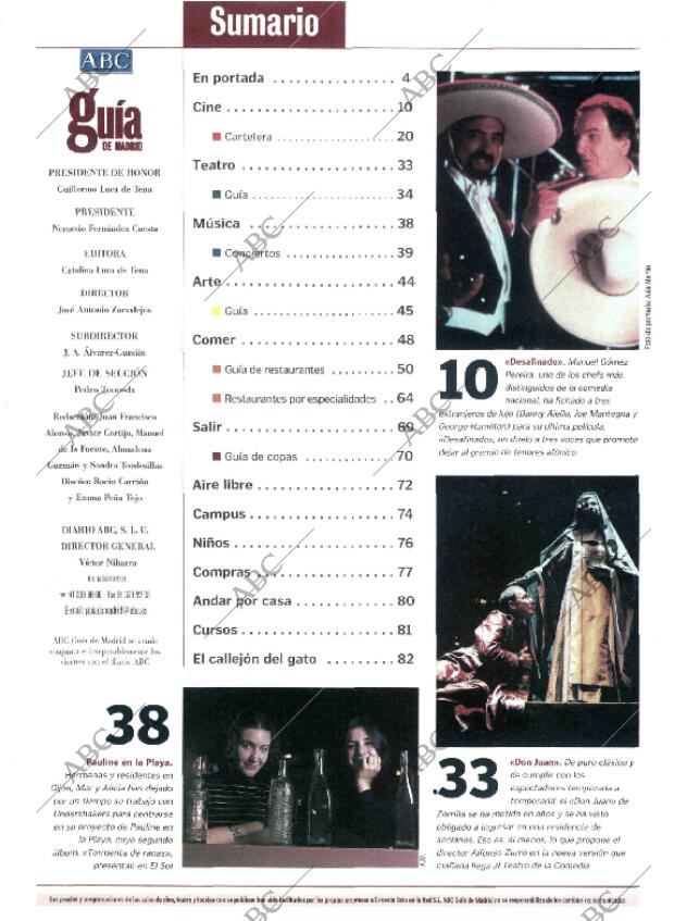 ABC MADRID 16-11-2001 página 127