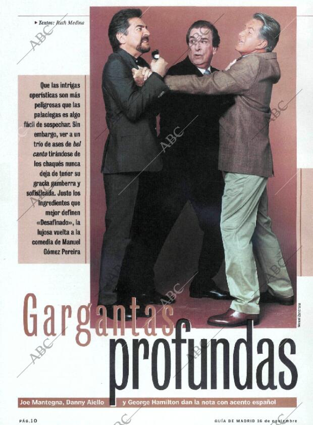 ABC MADRID 16-11-2001 página 134