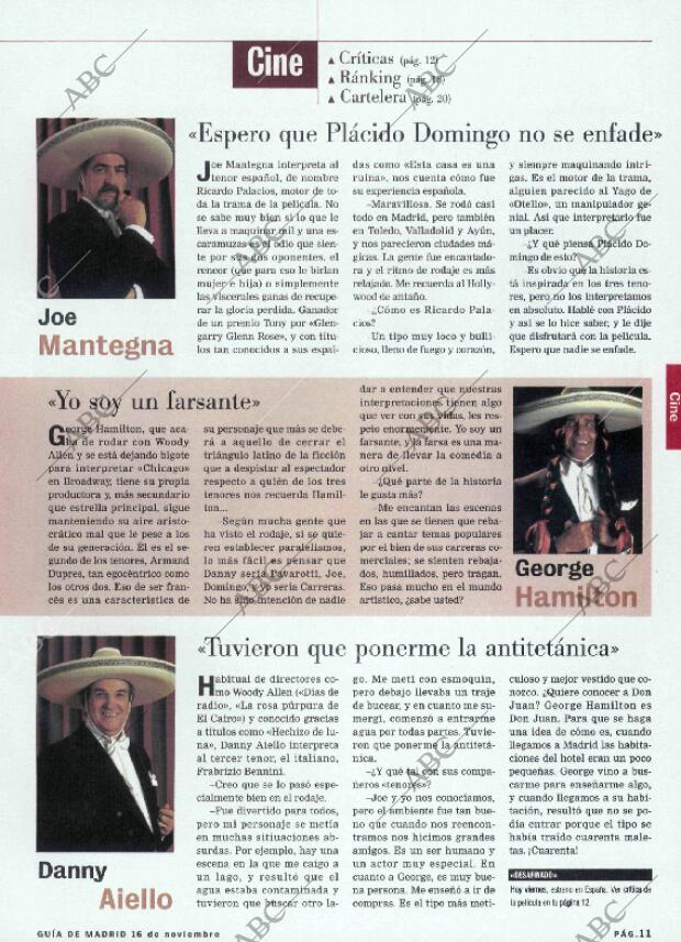 ABC MADRID 16-11-2001 página 135