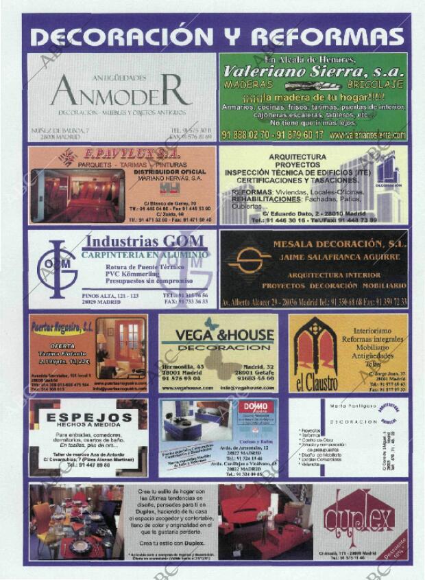 ABC MADRID 16-11-2001 página 141