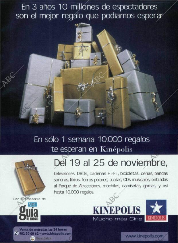 ABC MADRID 16-11-2001 página 145