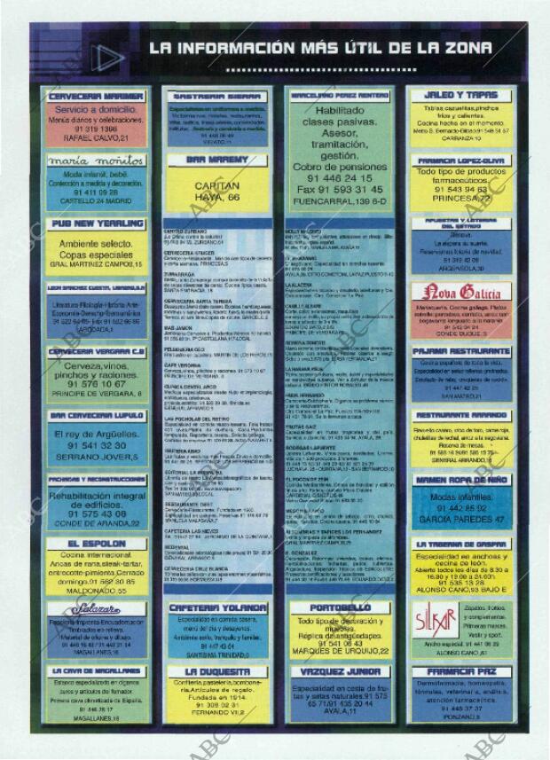 ABC MADRID 16-11-2001 página 149