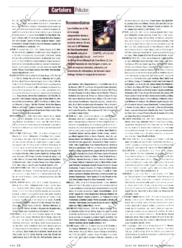 ABC MADRID 16-11-2001 página 150