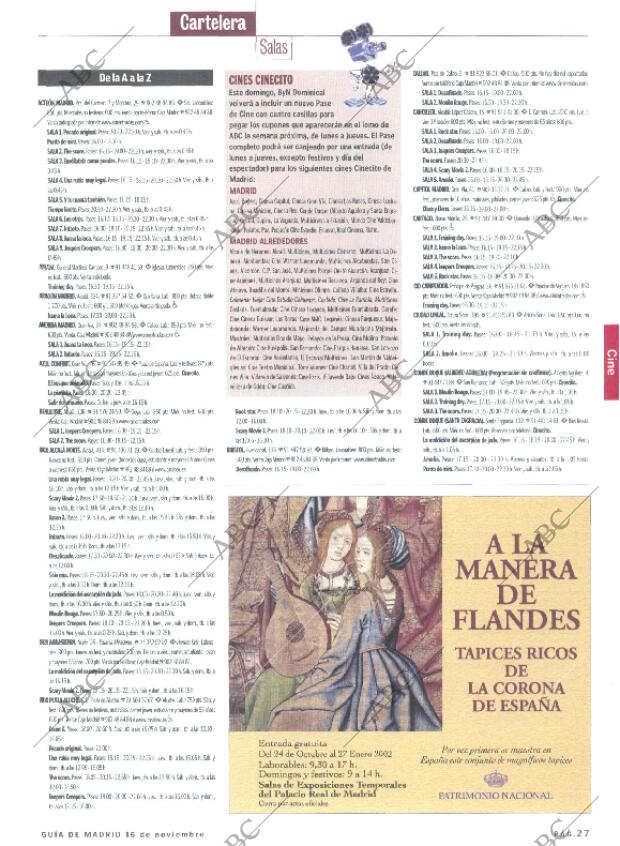 ABC MADRID 16-11-2001 página 151