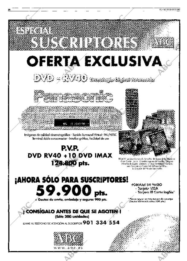ABC MADRID 16-11-2001 página 16