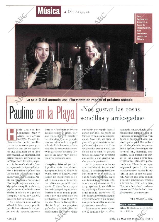 ABC MADRID 16-11-2001 página 162