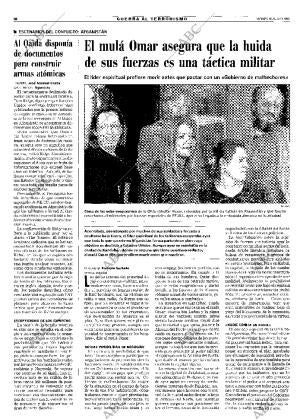 ABC MADRID 16-11-2001 página 18