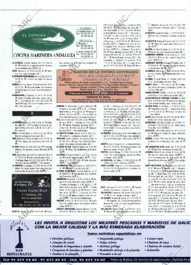 ABC MADRID 16-11-2001 página 181