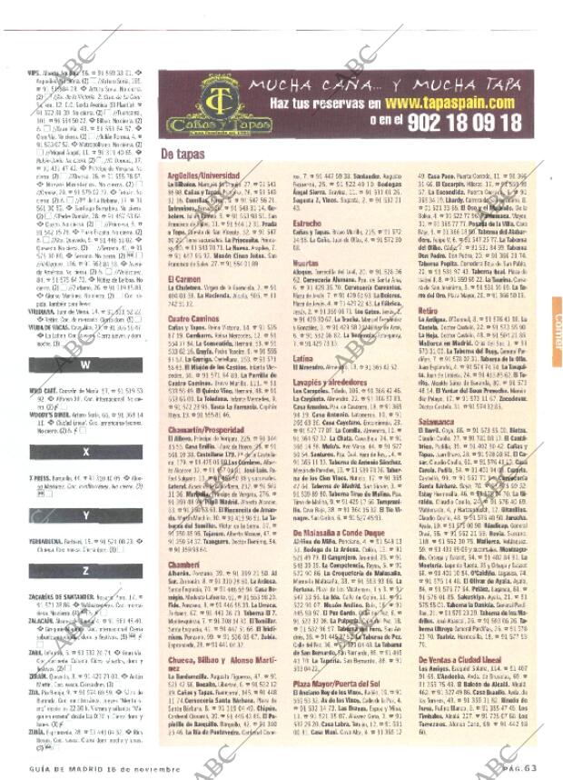 ABC MADRID 16-11-2001 página 187