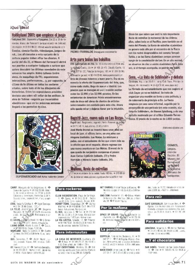 ABC MADRID 16-11-2001 página 195