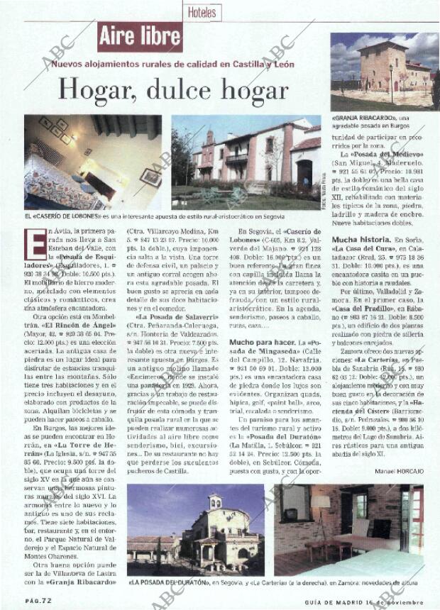 ABC MADRID 16-11-2001 página 196