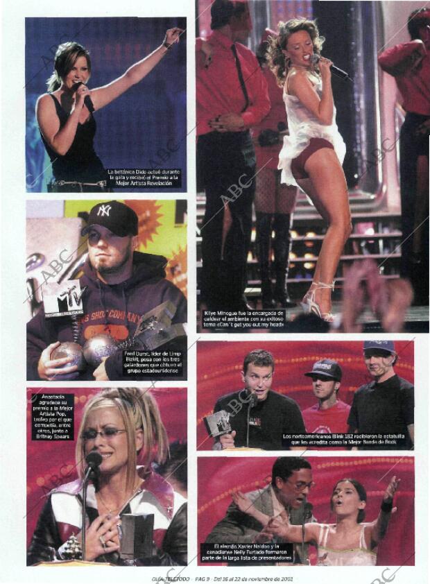 ABC MADRID 16-11-2001 página 217