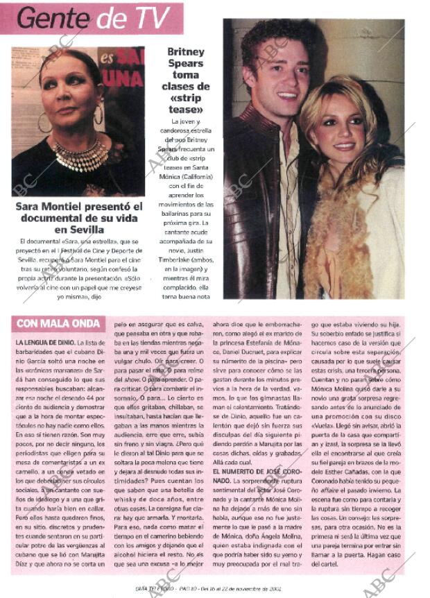 ABC MADRID 16-11-2001 página 218