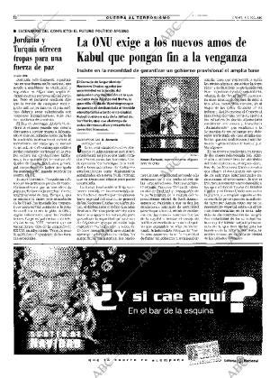 ABC MADRID 16-11-2001 página 22