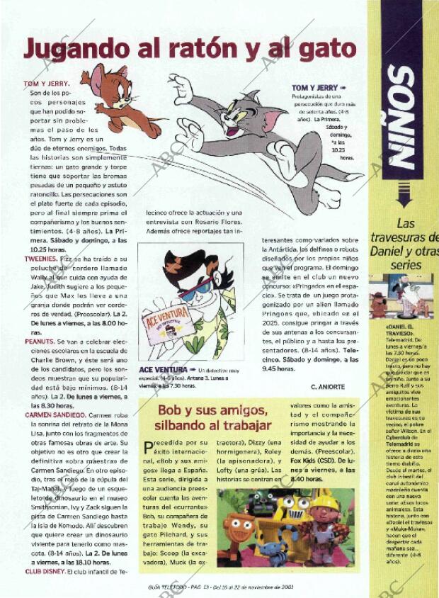 ABC MADRID 16-11-2001 página 221