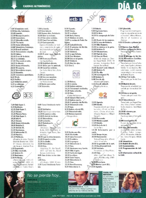 ABC MADRID 16-11-2001 página 227