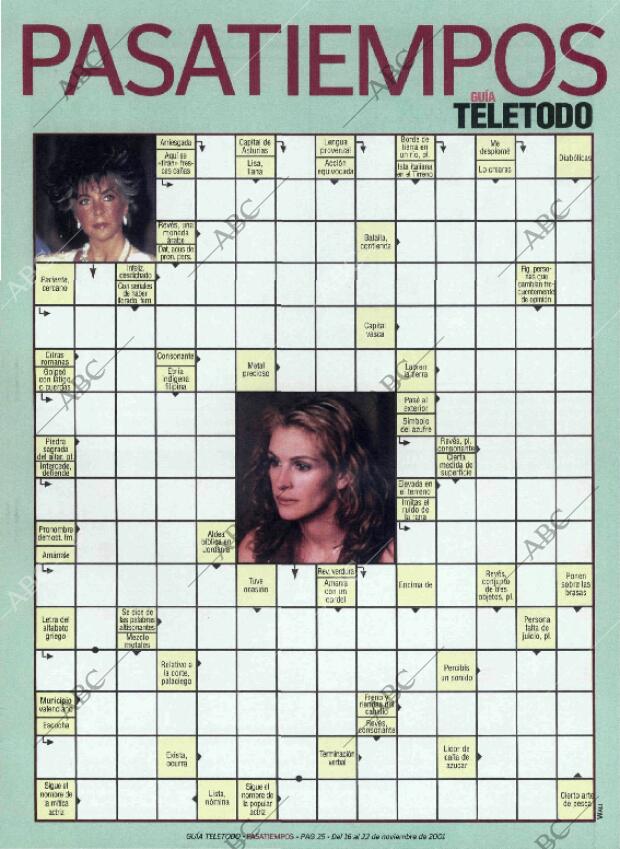 ABC MADRID 16-11-2001 página 233