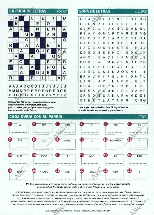 ABC MADRID 16-11-2001 página 234