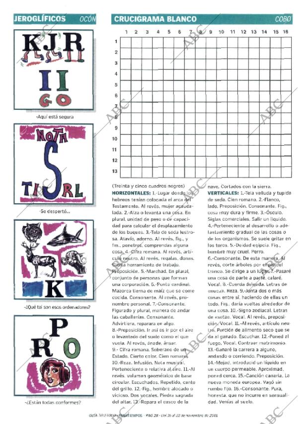 ABC MADRID 16-11-2001 página 236