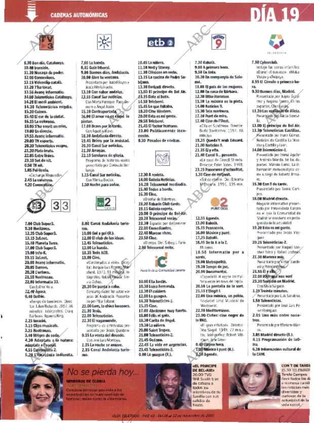 ABC MADRID 16-11-2001 página 251