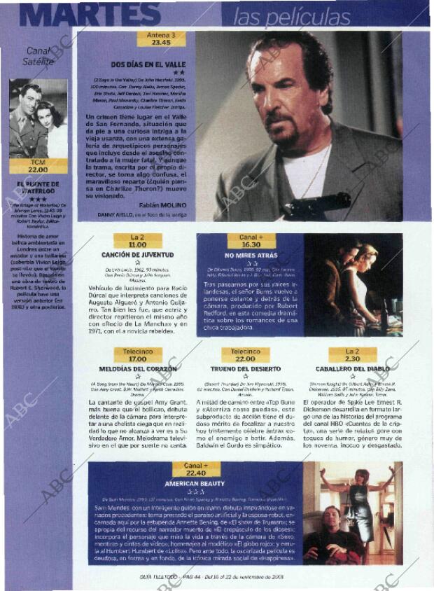 ABC MADRID 16-11-2001 página 252