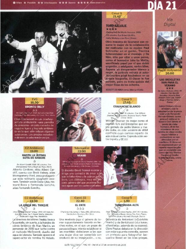 ABC MADRID 16-11-2001 página 257