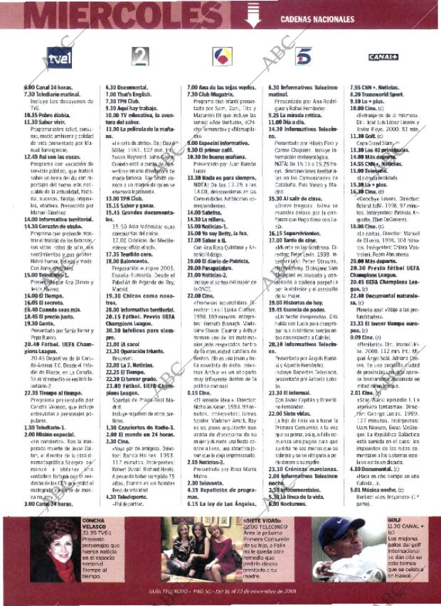 ABC MADRID 16-11-2001 página 258