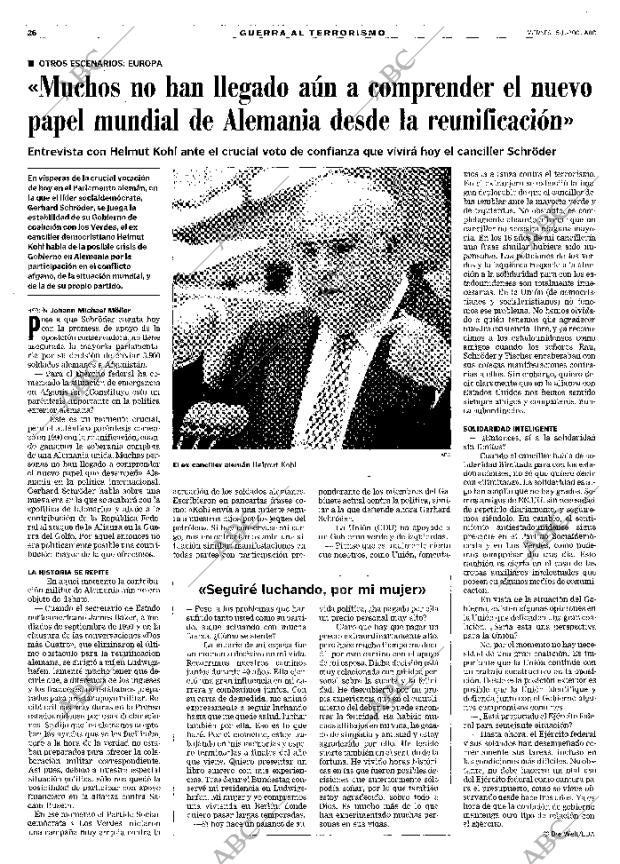 ABC MADRID 16-11-2001 página 26