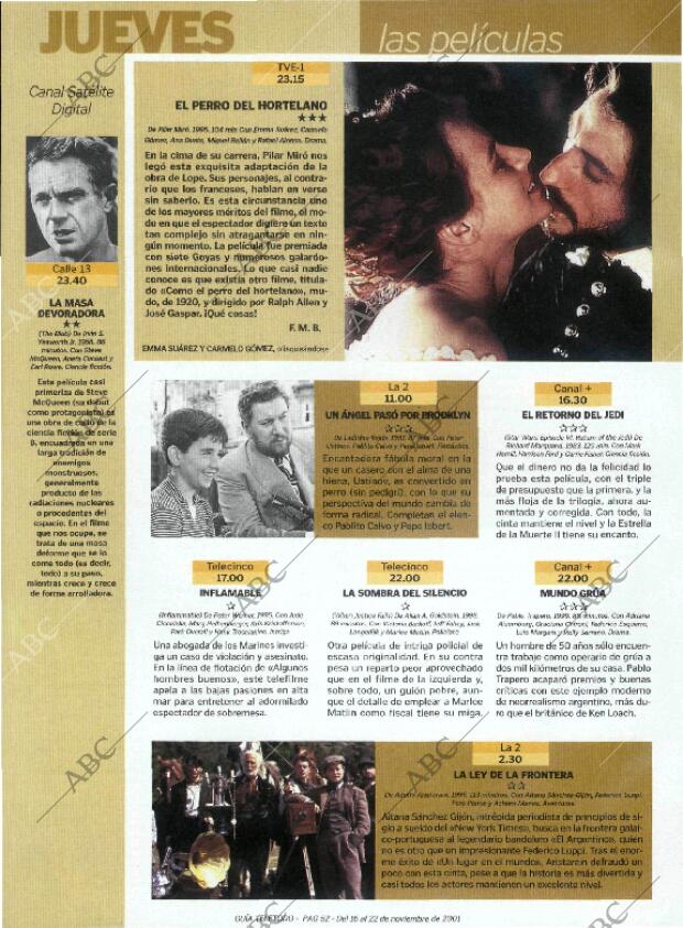 ABC MADRID 16-11-2001 página 260