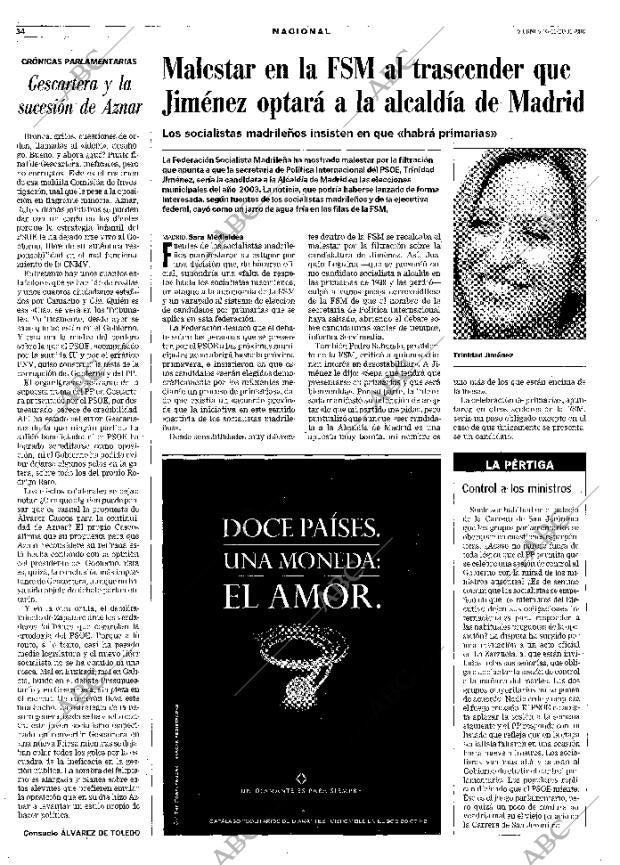 ABC MADRID 16-11-2001 página 34