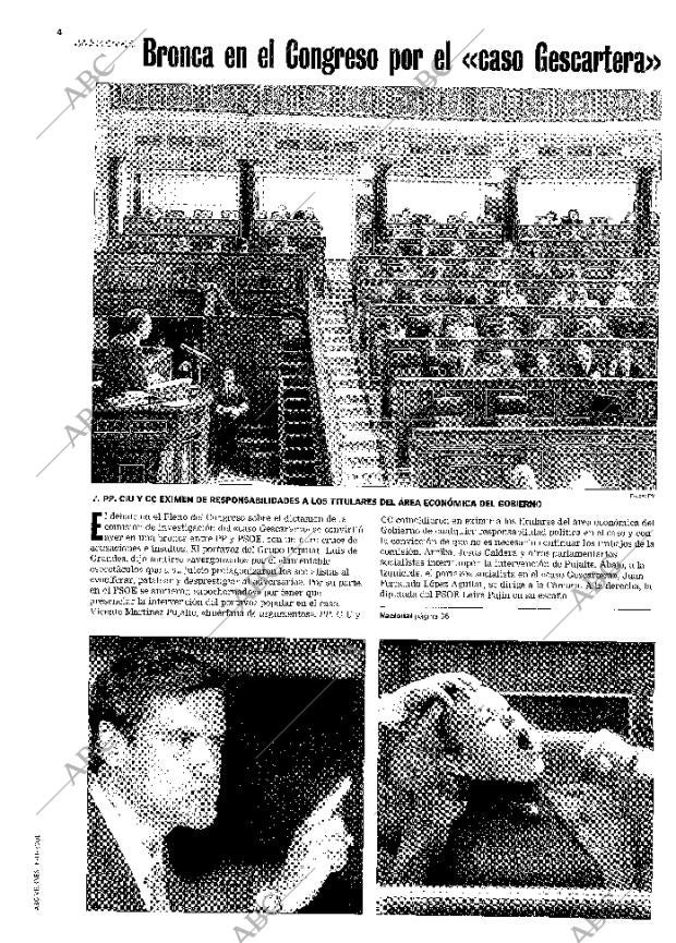 ABC MADRID 16-11-2001 página 4