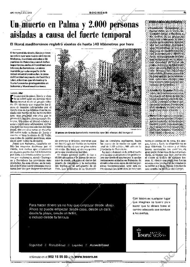 ABC MADRID 16-11-2001 página 41
