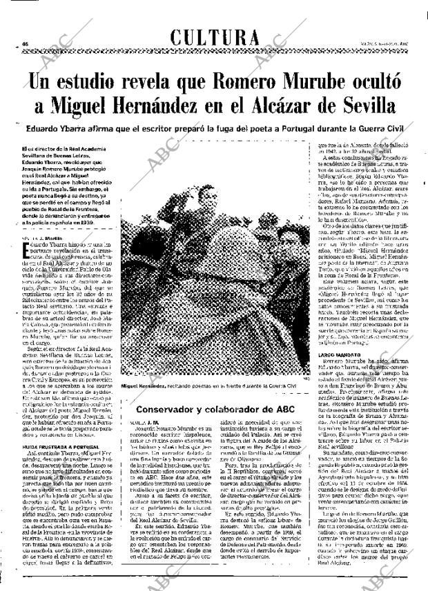 ABC MADRID 16-11-2001 página 46