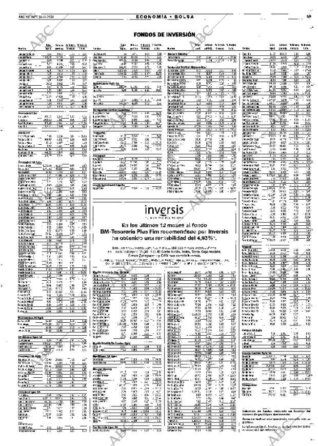 ABC MADRID 16-11-2001 página 59