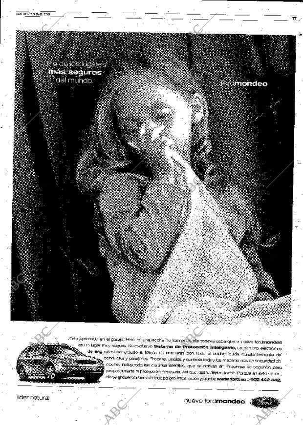 ABC MADRID 16-11-2001 página 77