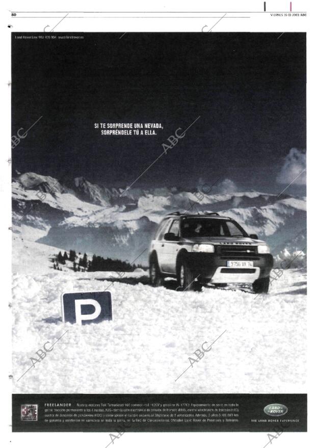 ABC MADRID 16-11-2001 página 80