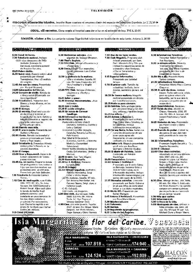 ABC MADRID 16-11-2001 página 87