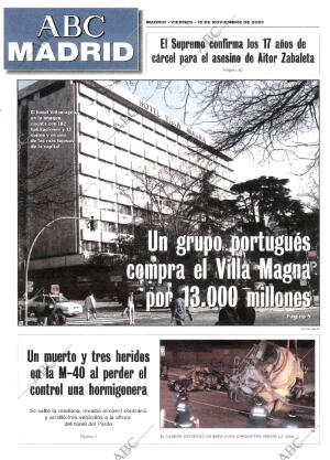 ABC MADRID 16-11-2001 página 89