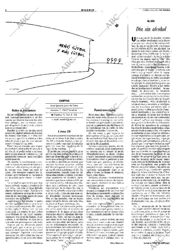 ABC MADRID 16-11-2001 página 90