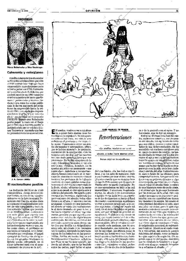 ABC MADRID 17-11-2001 página 11