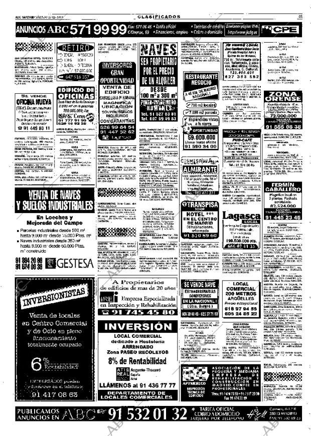 ABC MADRID 17-11-2001 página 111