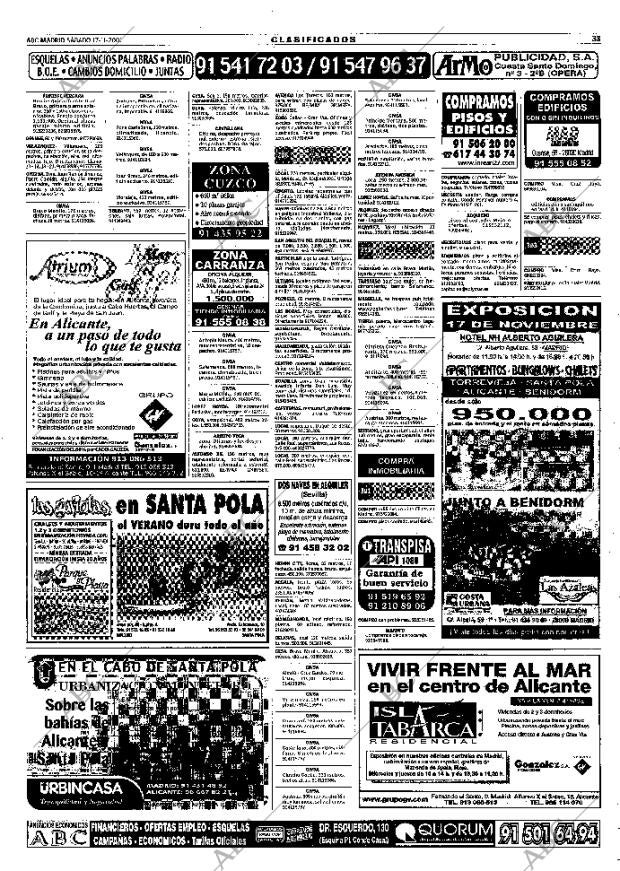 ABC MADRID 17-11-2001 página 113