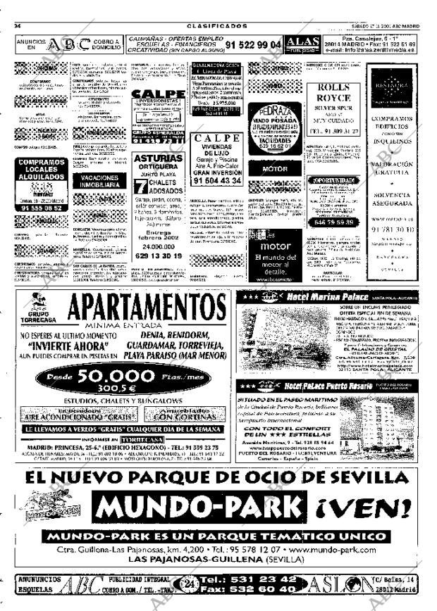 ABC MADRID 17-11-2001 página 114