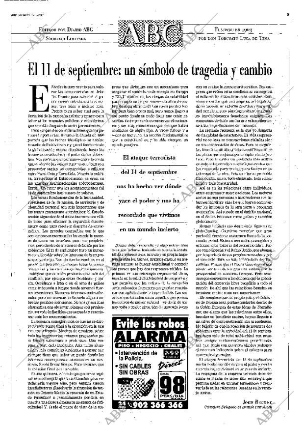 ABC MADRID 17-11-2001 página 3