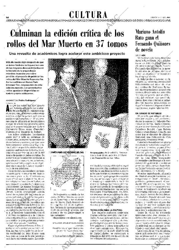 ABC MADRID 17-11-2001 página 44