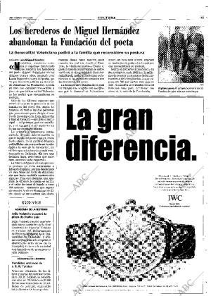 ABC MADRID 17-11-2001 página 45