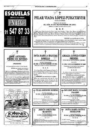 ABC MADRID 17-11-2001 página 67